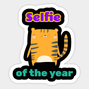 selfie of the year Sticker